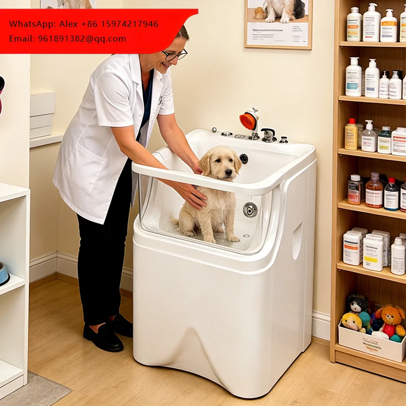 Luxury Acrylic Pet Massage Bathtub For Professional Pet Spa Services
Luxury Acrylic Pet Massage Bathtub For Professional Pet Spa Services