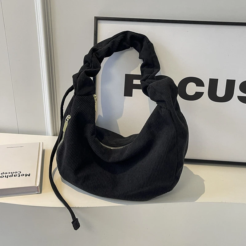 Casual Corduroy Shoulder Bags Soft Solid 2024 Hot Sale Bags for Women Interior Zipper Pocket Dumpling Type Women's Handbags)
Casual Corduroy Shoulder Bags Soft Solid 2024 Hot Sale Bags for Women Interior Zipper Pocket Dumpling Type Women's Handbags)