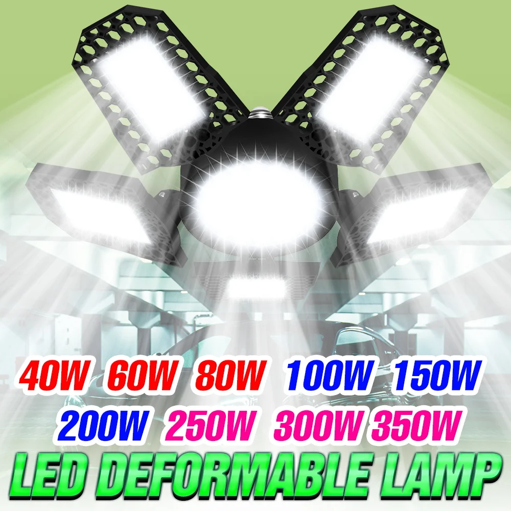 350W LED Garage Lamp E27 Parking Ceiling Bulbs Indoor 220V Workshop Lights 100V Foldable Storehouse Basements Large Area Lamps
350W LED Garage Lamp E27 Parking Ceiling Bulbs Indoor 220V Workshop Lights 100V Foldable Storehouse Basements Large Area Lamps