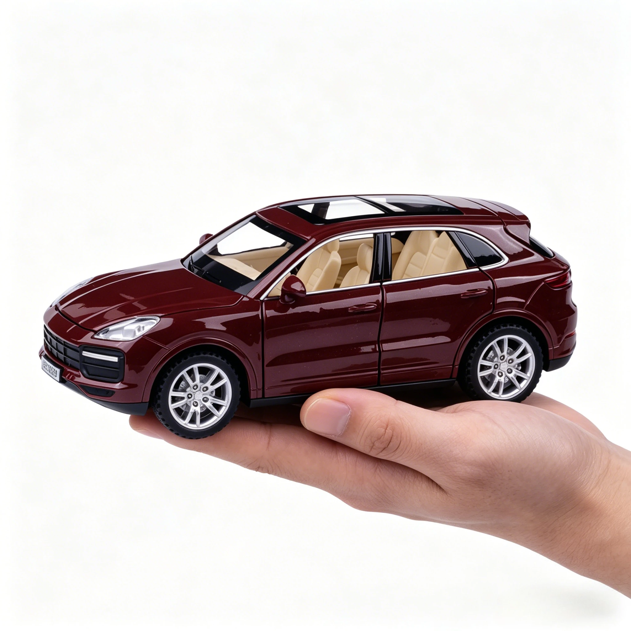 1:32 Cayenne Miniature Toy Car Models Alloy Diecast Sound Light Doors Opened Pull Back Ornament Vehicles for Kids Gifts
1:32 Cayenne Miniature Toy Car Models Alloy Diecast Sound Light Doors Opened Pull Back Ornament Vehicles for Kids Gifts