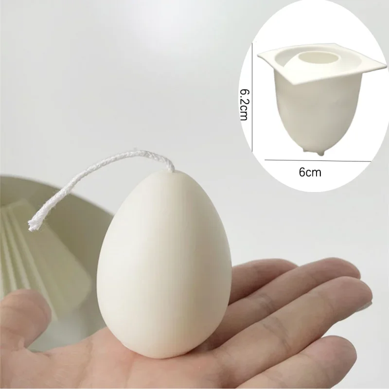 3D Egg Candle Silicone Mold DIY Mousse Chocolate Cake Baking Tool Easter Simulation Egg Home Decoration Candle Making Supplies
3D Egg Candle Silicone Mold DIY Mousse Chocolate Cake Baking Tool Easter Simulation Egg Home Decoration Candle Making Supplies