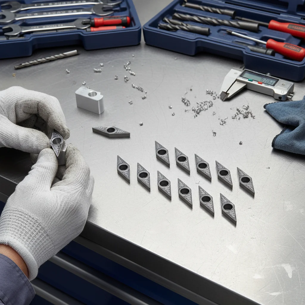 10 шт. VCGT110304-AK H01 токарная вставка с ЧПУ, твердосплавные вставки для автомобильного трансмиссионного вала, токарная поверхность гидравлического клапана
10 шт. VCGT110304-AK H01 токарная вставка с ЧПУ, твердосплавные вставки для автомобильного трансмиссионного вала, токарная поверхность гидравлического клапана