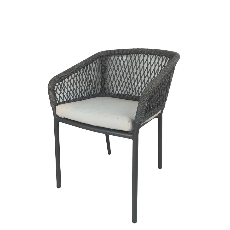 Для современного штабелируемого садового обеденного стула из черного алюминия с подушкой, мебель для уличного ресторана, таверны, террасы
Для современного штабелируемого садового обеденного стула из черного алюминия с подушкой, мебель для уличного ресторана, таверны, террасы