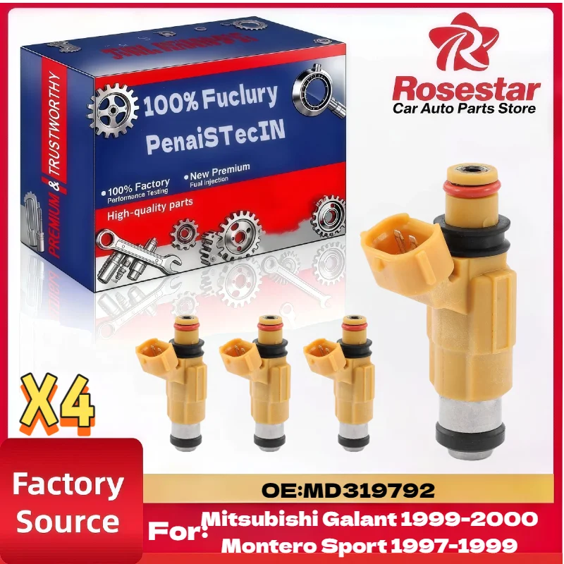 For Mitsubishi Galant 1999-2000 Montero Sport 1997-1999 Fuel Injector Set 4PCS MD319792
For Mitsubishi Galant 1999-2000 Montero Sport 1997-1999 Fuel Injector Set 4PCS MD319792