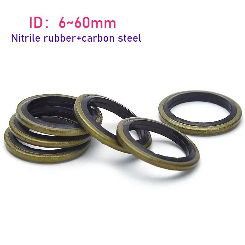 6-60mm Oil Pipe Seal Gasket JB982-77 High Press Hydralic Oil Resist Rubber O-Ring Drain Plug Gasket Combined Washer Seal Sets
6-60mm Oil Pipe Seal Gasket JB982-77 High Press Hydralic Oil Resist Rubber O-Ring Drain Plug Gasket Combined Washer Seal Sets