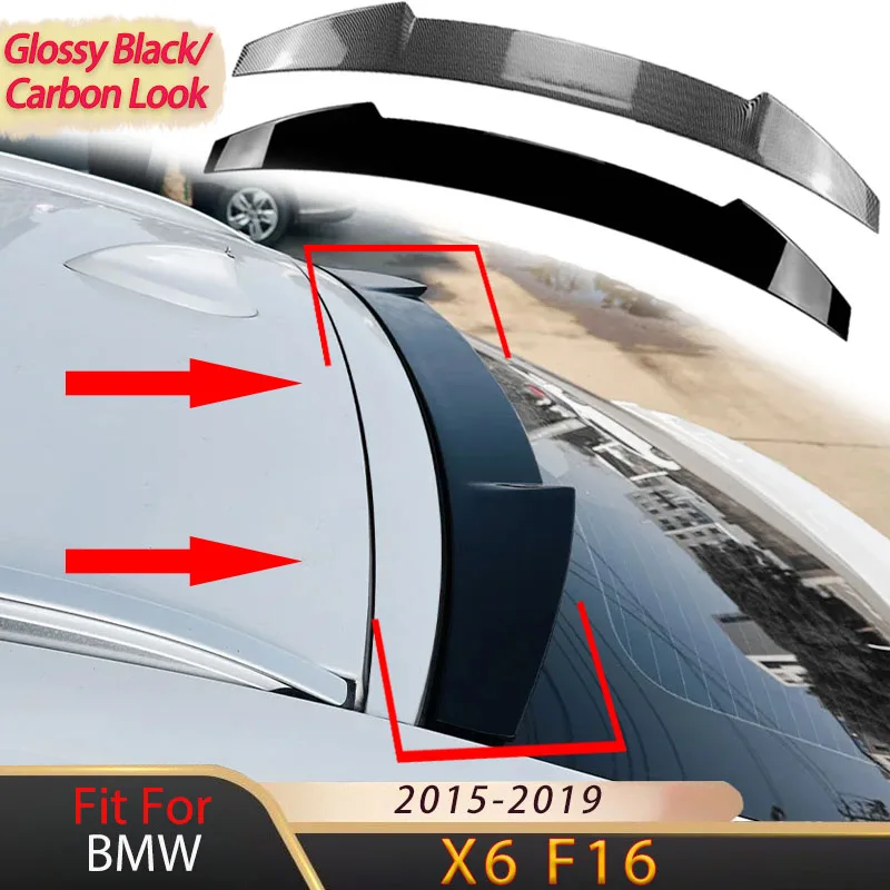 Rear Trunk Spoiler Wing for BMW X6 F16 2015 2016 2017 2018 2019 Rear Roof Window Trunk Lip Body Kit Exterior Guard Modification
Rear Trunk Spoiler Wing for BMW X6 F16 2015 2016 2017 2018 2019 Rear Roof Window Trunk Lip Body Kit Exterior Guard Modification