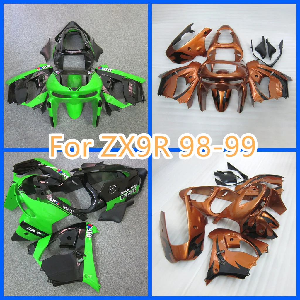 Prime Fairing Set for Kawasaki 98-99 ZX9R 1998-1999 ZX-9R ZX 9R High Grade Motorcycle Body Repair Aftermarket Parts Free Custom
Prime Fairing Set for Kawasaki 98-99 ZX9R 1998-1999 ZX-9R ZX 9R High Grade Motorcycle Body Repair Aftermarket Parts Free Custom
