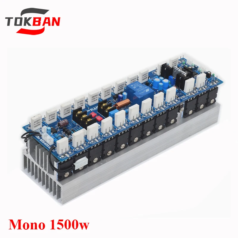 Плата моноусилителя TOKBAN 1500 Вт высокой мощности с защитой цепи профессиональный сценический усилитель
Плата моноусилителя TOKBAN 1500 Вт высокой мощности с защитой цепи профессиональный сценический усилитель