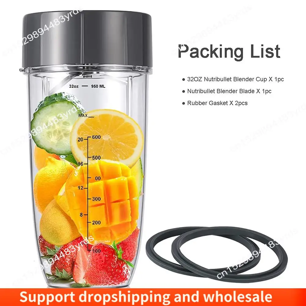 AA86 Compatible For Nutribullet Blender,Replacement Parts With 1 Cups & 1 Blade,For Nutribullet Accessories For 600W And 900W
AA86 Compatible For Nutribullet Blender,Replacement Parts With 1 Cups & 1 Blade,For Nutribullet Accessories For 600W And 900W