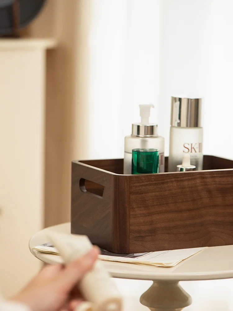 Корзина для хранения косметики High Capaci Bla из орехового дерева, коробка для хранения образцов, корзина-органайзер для спальни, гостиной
Корзина для хранения косметики High Capaci Bla из орехового дерева, коробка для хранения образцов, корзина-органайзер для спальни, гостиной