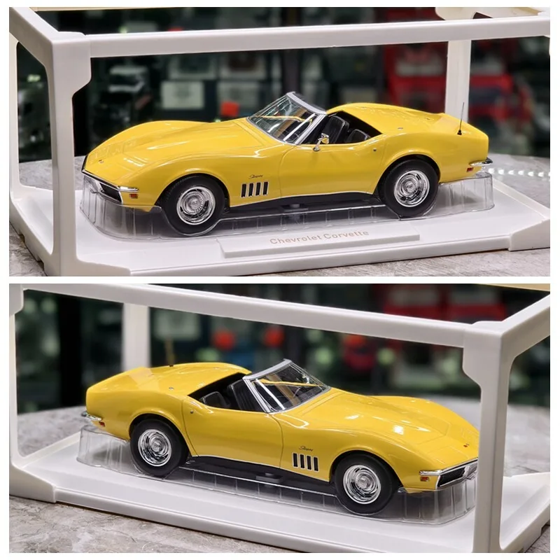 Модель автомобиля из сплава Diecast NOREV 1:18, Corvette Cabriolet 1969, 189039
Модель автомобиля из сплава Diecast NOREV 1:18, Corvette Cabriolet 1969, 189039