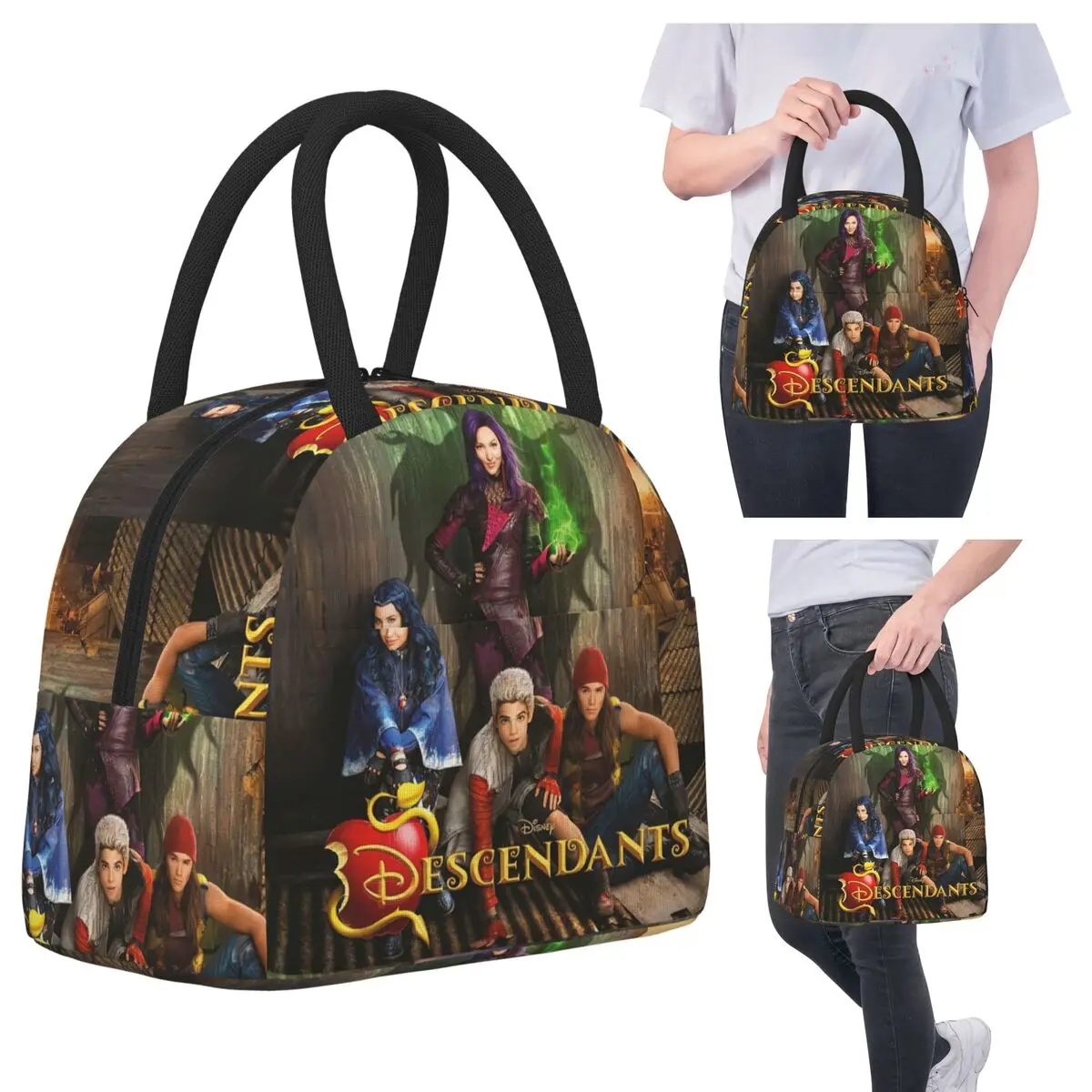 Descendants Insulated Lunch Bag for Women Office Cooler Thermal Food Box Tote Leakproof Lunch Boxes Container
Descendants Insulated Lunch Bag for Women Office Cooler Thermal Food Box Tote Leakproof Lunch Boxes Container