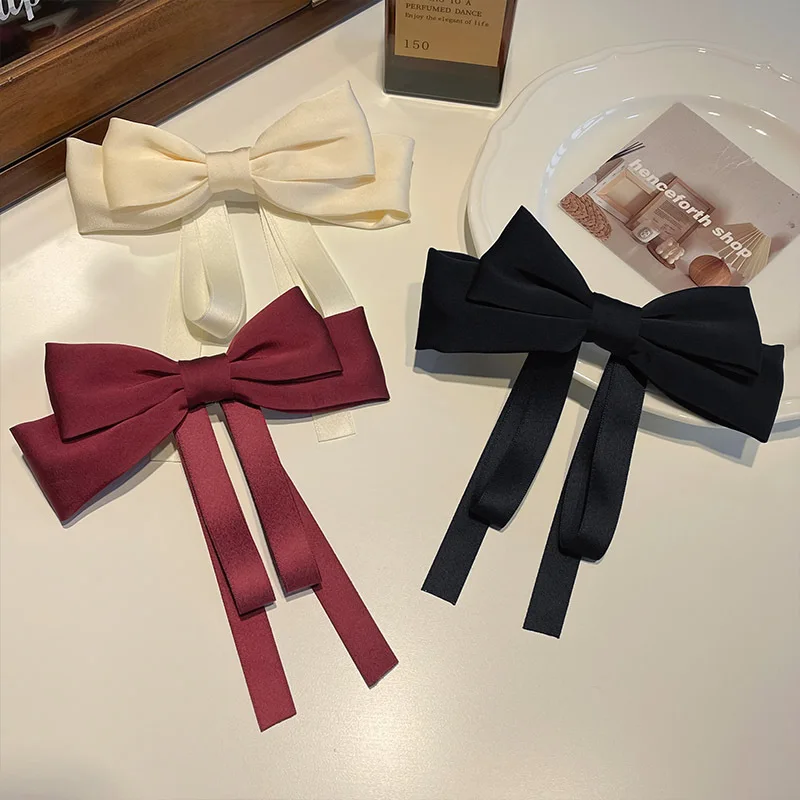 Girl's Butterfly Bow Hair Clip Red Black Headpiece Children's Bangs Big Hairpin At The Back of The Head Princess Hair Accessory
Girl's Butterfly Bow Hair Clip Red Black Headpiece Children's Bangs Big Hairpin At The Back of The Head Princess Hair Accessory