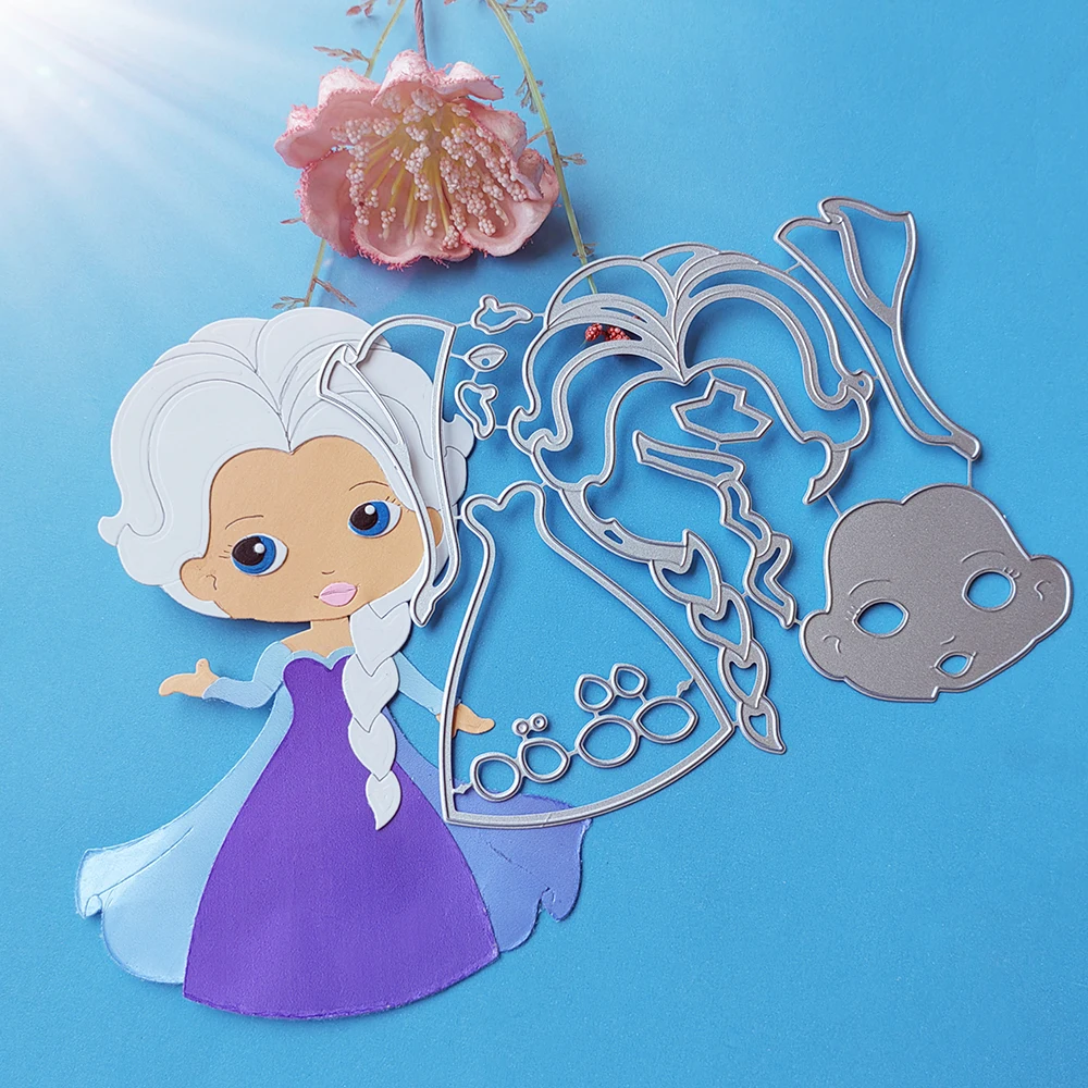 Exquisite classic cartoon girl image cutting template DIY scrapbook, card making, embossing crafts, photo album decoration
Exquisite classic cartoon girl image cutting template DIY scrapbook, card making, embossing crafts, photo album decoration