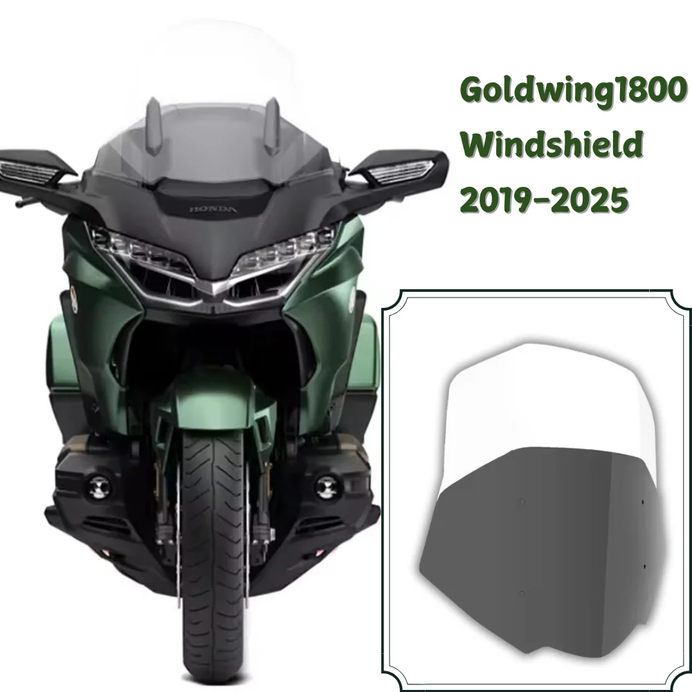 New 35-52cm Height Windshield for Honda Goldwing1800 GL1800 2019-2025 Motorcycle Windscreen Deflector Kit Acrylic Wind Deflector
New 35-52cm Height Windshield for Honda Goldwing1800 GL1800 2019-2025 Motorcycle Windscreen Deflector Kit Acrylic Wind Deflector