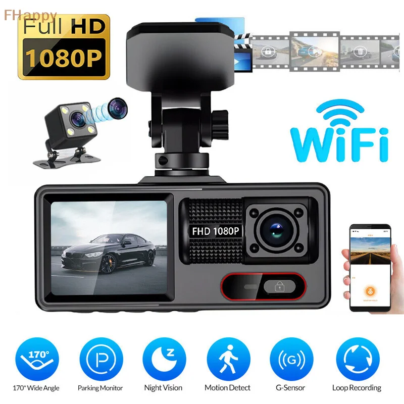 Hidden Dash Cam Wifi HD 1080P Night Vision Car Mounted Phone Interface Parking Monitoring Recording High Resolution Video Footag
Hidden Dash Cam Wifi HD 1080P Night Vision Car Mounted Phone Interface Parking Monitoring Recording High Resolution Video Footag