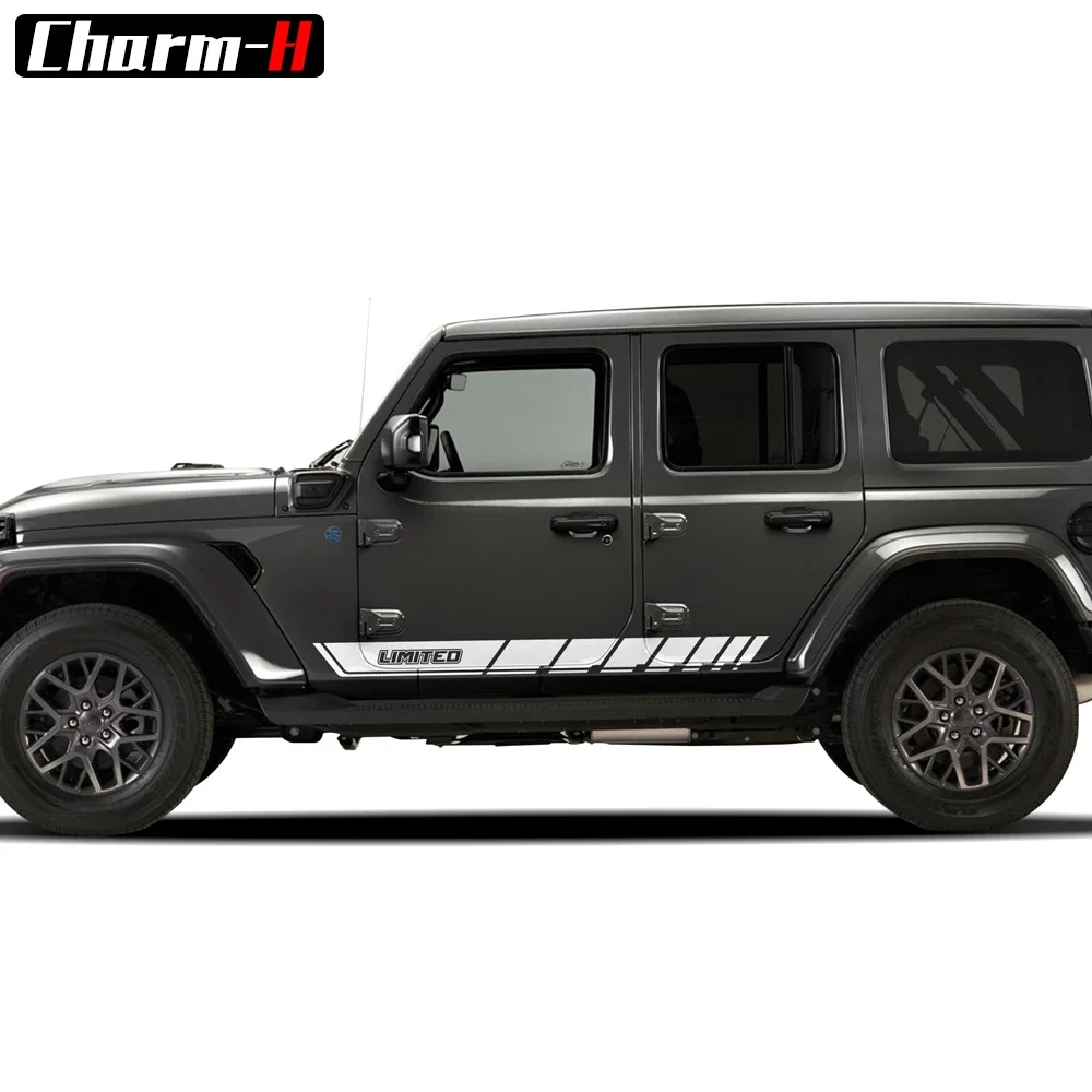 2pcs Car Door Side Decal Rocker Panel Limited Stripes Stickers Compatible with Jeep Wrangler JK (2007-2018) & JL (2018-2022)
2pcs Car Door Side Decal Rocker Panel Limited Stripes Stickers Compatible with Jeep Wrangler JK (2007-2018) & JL (2018-2022)