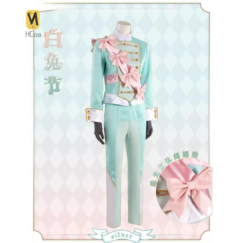 HCos Twisted-Wonderland Cosplay White Rabbit Festival Costume with ear For Hallowmas Christmas Role Play Women Men
HCos Twisted-Wonderland Cosplay White Rabbit Festival Costume with ear For Hallowmas Christmas Role Play Women Men