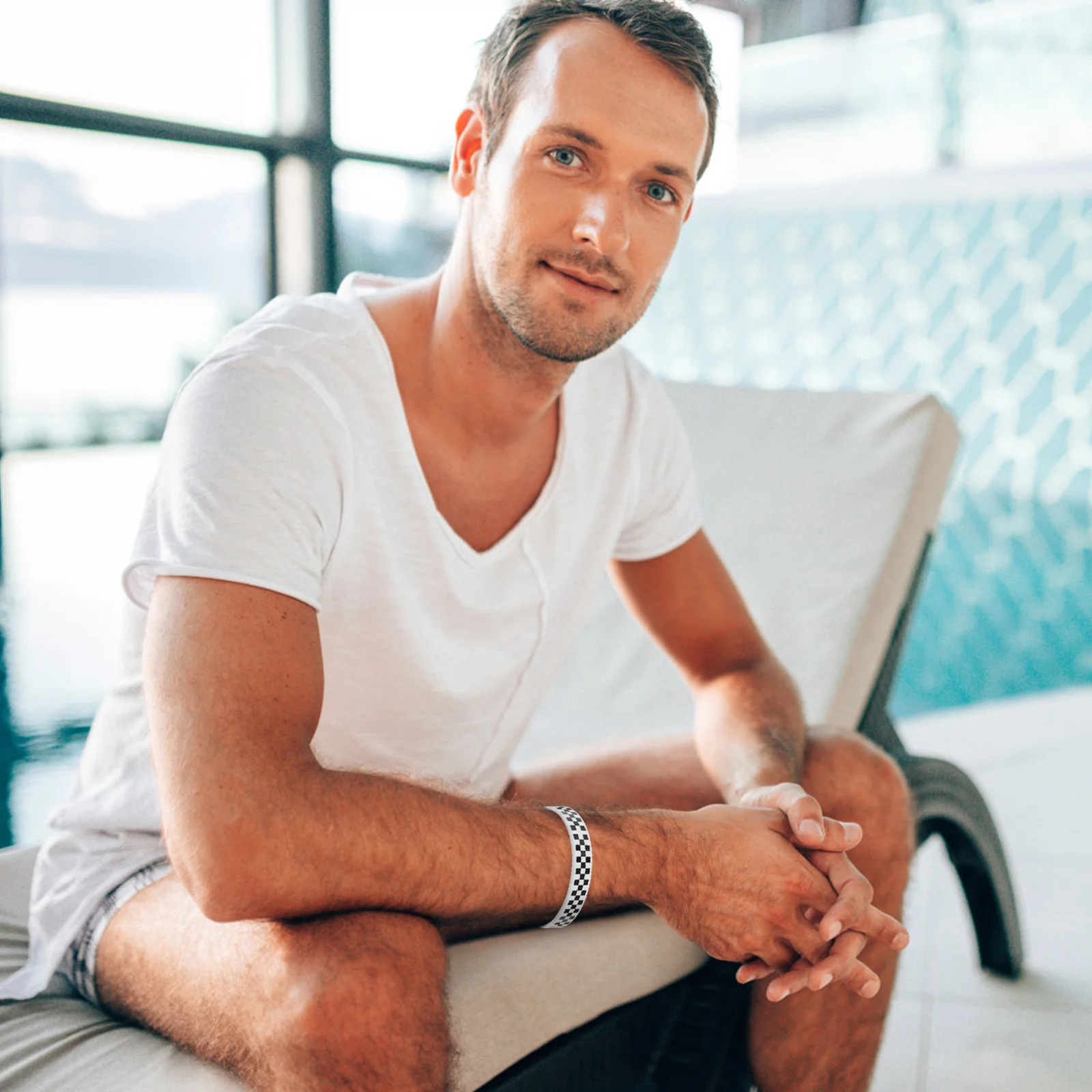 40Pcs Black White Checkered Wristbands Racing Flag Silicone Bracelets Party Sports Event Accessories Race Car Rubber Bands
40Pcs Black White Checkered Wristbands Racing Flag Silicone Bracelets Party Sports Event Accessories Race Car Rubber Bands