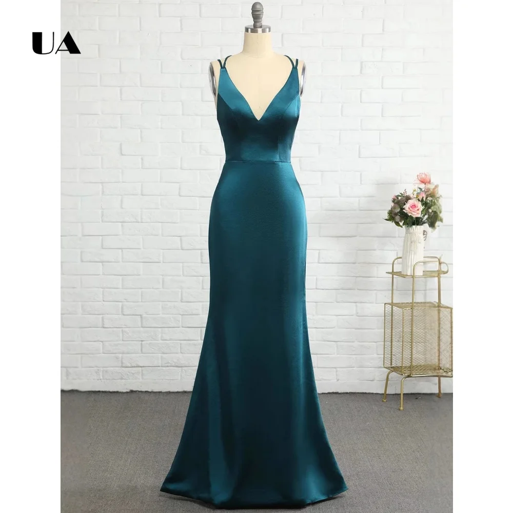 ULBYANRY Customized Satin Deep V-neck Evening Dresses for Women, Sexy Backless Party Dress, Elegant Solid Mermaid Ball Gown
ULBYANRY Customized Satin Deep V-neck Evening Dresses for Women, Sexy Backless Party Dress, Elegant Solid Mermaid Ball Gown