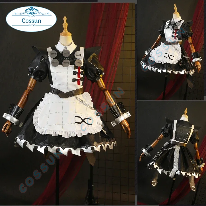 Game Zenless Zone Zero Corin Wickes Chainsaw Maid Outfit Cosplay Costume Halloween Outfits Women Clothing Full Set
Game Zenless Zone Zero Corin Wickes Chainsaw Maid Outfit Cosplay Costume Halloween Outfits Women Clothing Full Set
