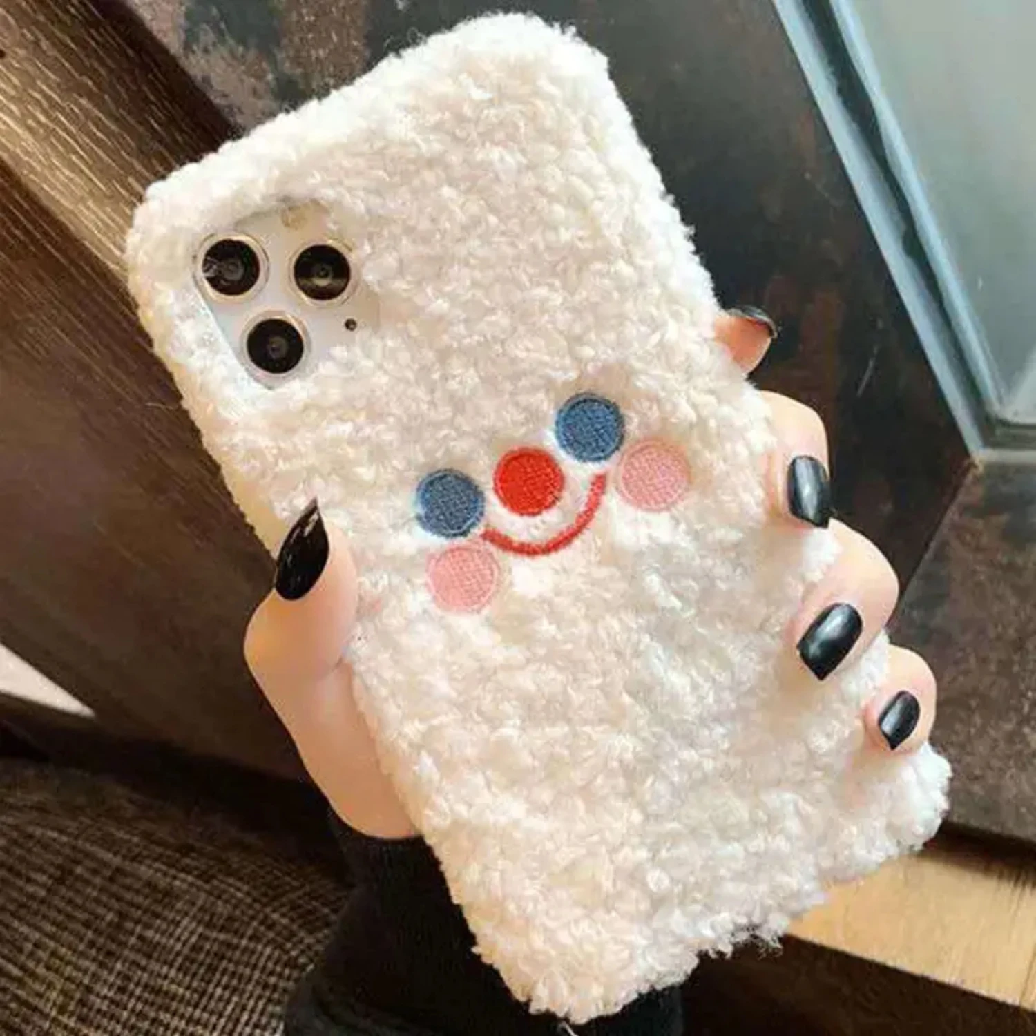 Plush Happy Face Embroidered Protective Phone Case For ,iPhone13/13Mini/13Pro/13Pro Max,iPhone12/12Mini/12Pro/12Pro Max,iPhone11
Plush Happy Face Embroidered Protective Phone Case For ,iPhone13/13Mini/13Pro/13Pro Max,iPhone12/12Mini/12Pro/12Pro Max,iPhone11