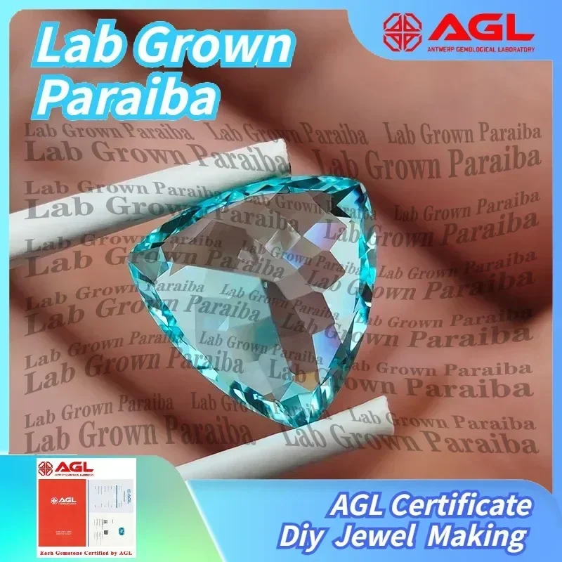 Lab Grown Paraiba Gemstone for DIY Jewelry Making Fat Triangle Cut Inlay Ring Necklace Pendant AGL Certified Lab Created
Lab Grown Paraiba Gemstone for DIY Jewelry Making Fat Triangle Cut Inlay Ring Necklace Pendant AGL Certified Lab Created