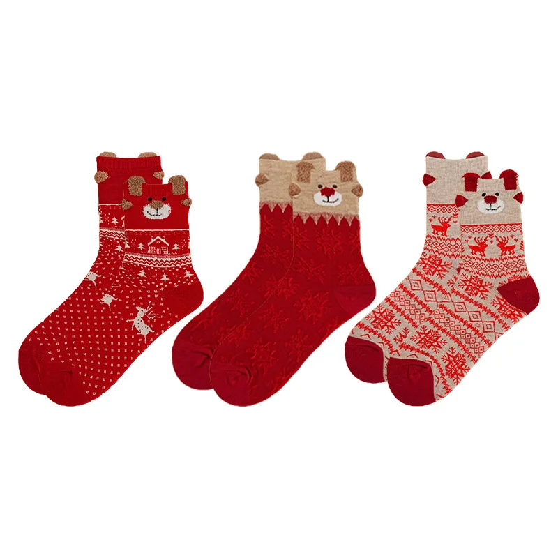 6 pairs New Winter Cute Cartoon mid tube Socks Comfortable Versatile Long Socks Fashionable Warm Women's Socks
6 pairs New Winter Cute Cartoon mid tube Socks Comfortable Versatile Long Socks Fashionable Warm Women's Socks