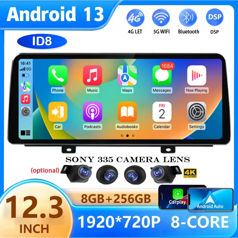 12.3" Android 13 Car Multimedia Player For BMW X3 G01 X4 G02 2018 2019 2020 2021 2022 GPS Radio 4G+WIFI wireless Carplay Stereo
12.3" Android 13 Car Multimedia Player For BMW X3 G01 X4 G02 2018 2019 2020 2021 2022 GPS Radio 4G+WIFI wireless Carplay Stereo