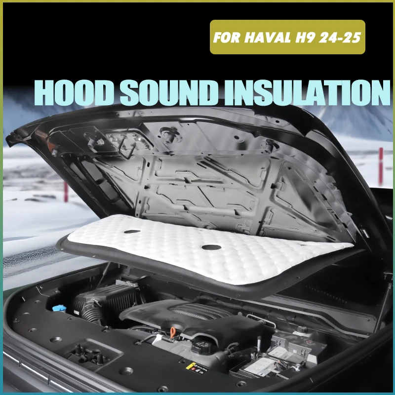 Звукоизоляция капота автомобиля, хлопок, подходит для Haval H9 2024, модифицированный автомобильный капот, звукоизоляция, хлопковые внешние аксессуары для автомобиля
Звукоизоляция капота автомобиля, хлопок, подходит для Haval H9 2024, модифицированный автомобильный капот, звукоизоляция, хлопковые внешние аксессуары для автомобиля