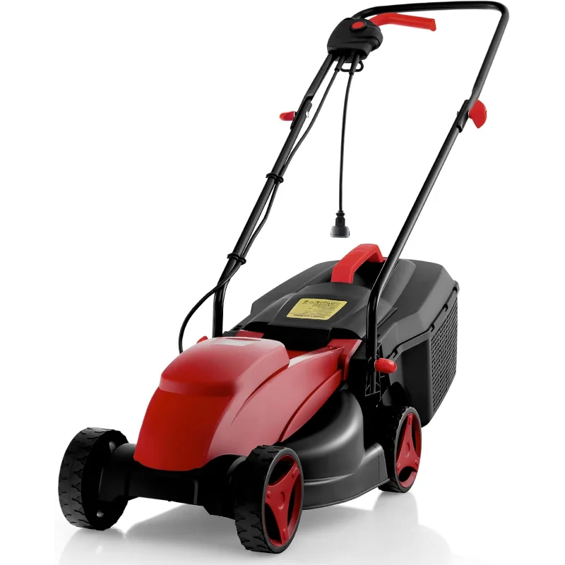 Goplus Electric Lawn Mower, Versatile Corded Lawn Mower with Grass Collection Box, 10 AMP Motor, 13" Cutting Deck, 3 Adjustable
Goplus Electric Lawn Mower, Versatile Corded Lawn Mower with Grass Collection Box, 10 AMP Motor, 13" Cutting Deck, 3 Adjustable