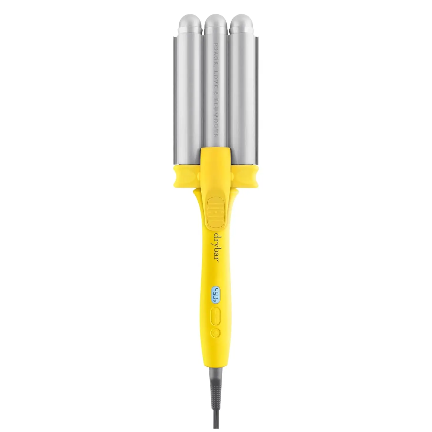 Triple Barrel Waver for Deep Defined Waves, 3 x 0.75" Ceramic Barrels, Corded, Heat Reset Button
Triple Barrel Waver for Deep Defined Waves, 3 x 0.75" Ceramic Barrels, Corded, Heat Reset Button