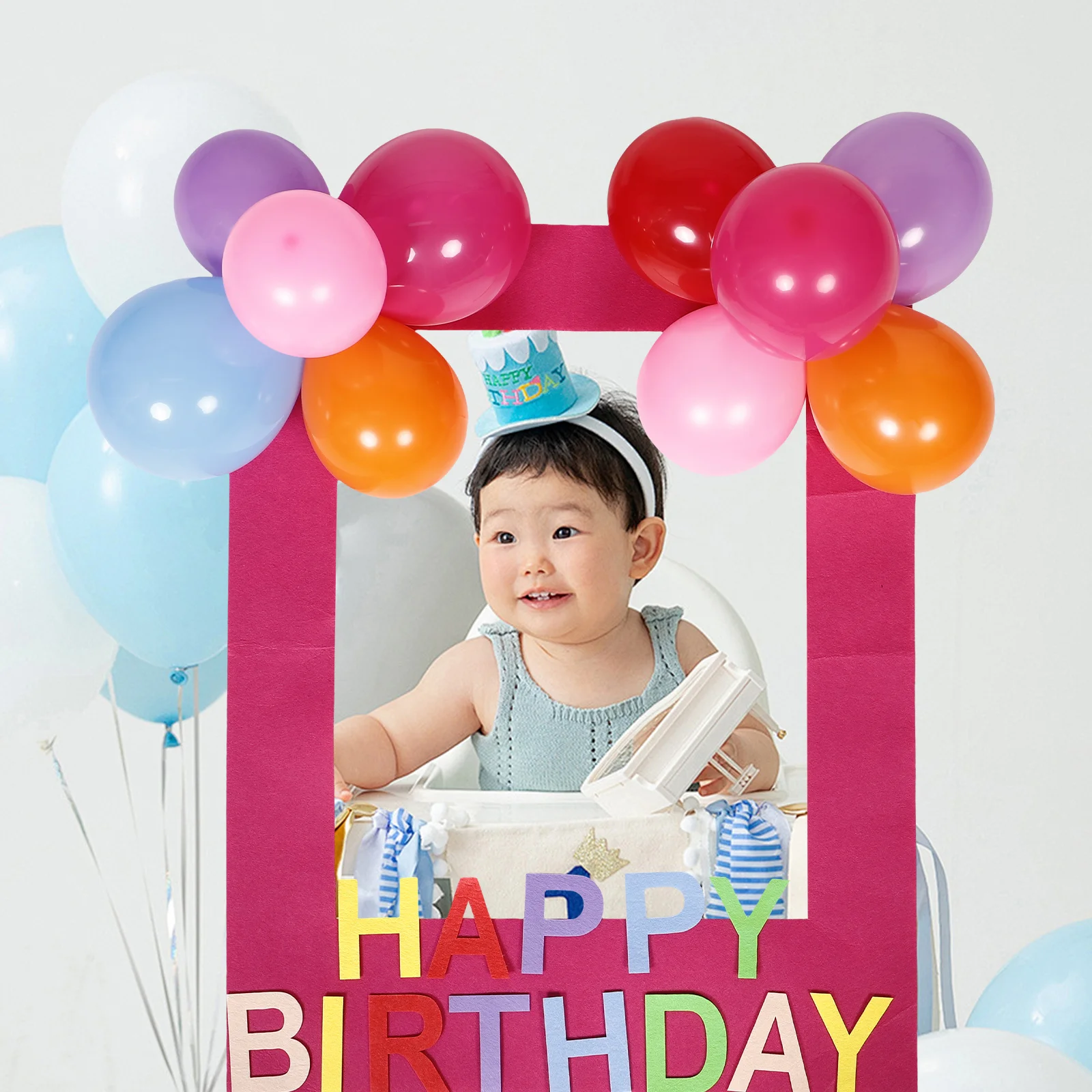 1Set Birthday Photo Frame Party Board Stylish Decoration Baby First Year 100 Days Celebration Happy Birthday Props
1Set Birthday Photo Frame Party Board Stylish Decoration Baby First Year 100 Days Celebration Happy Birthday Props
