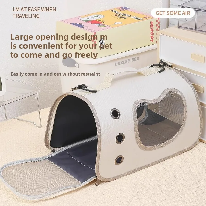 Portable outdoor bag, large capacity space capsule backpack, dog and cat cage, stress resistant pet bag
Portable outdoor bag, large capacity space capsule backpack, dog and cat cage, stress resistant pet bag