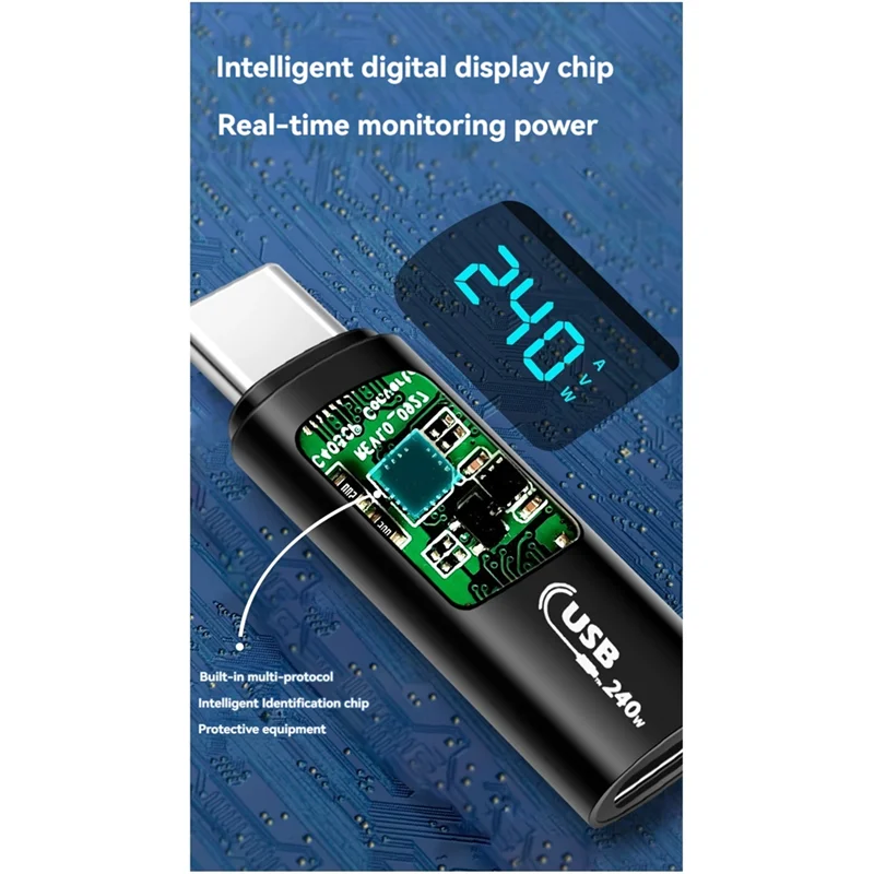 A31R-USB 2.0 Дисплей OTG-адаптер 240 Вт Адаптер цифрового дисплея Type-C OTG Высокоскоростной адаптер для быстрой зарядки 40 Гбит/с
A31R-USB 2.0 Дисплей OTG-адаптер 240 Вт Адаптер цифрового дисплея Type-C OTG Высокоскоростной адаптер для быстрой зарядки 40 Гбит/с