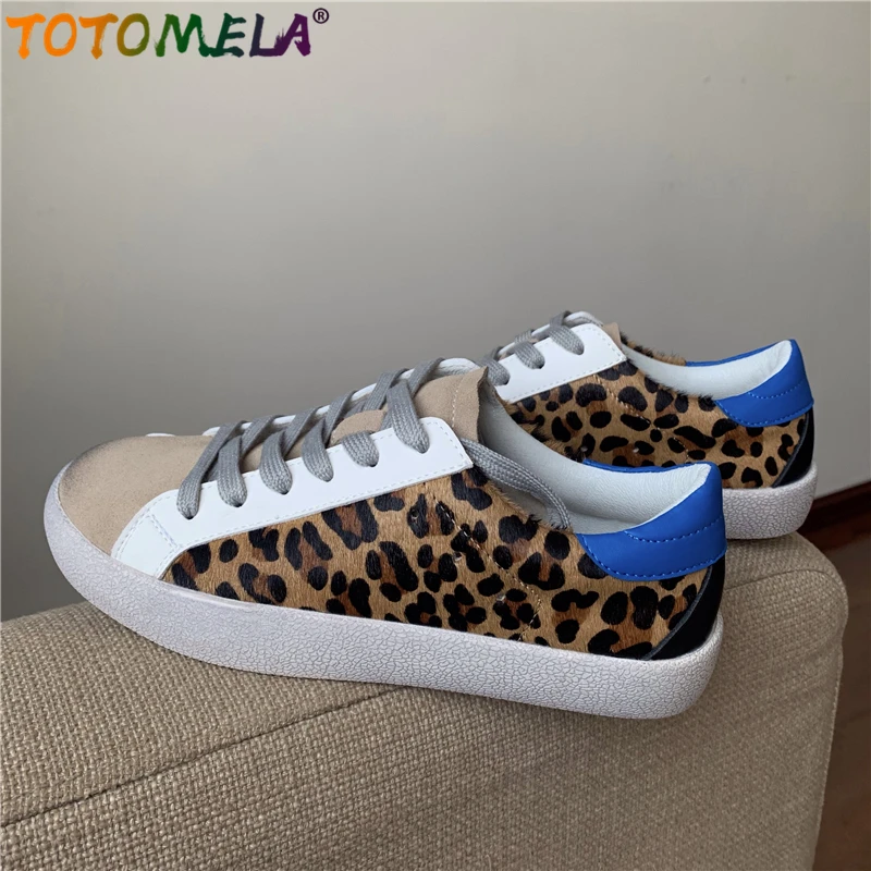 Женские кроссовки на шнуровке TOTOMELA, из коровьей кожи, повседневные туфли на плоской подошве, разноцветные леопардовые туфли для весны и лета, 2024
Женские кроссовки на шнуровке TOTOMELA, из коровьей кожи, повседневные туфли на плоской подошве, разноцветные леопардовые туфли для весны и лета, 2024