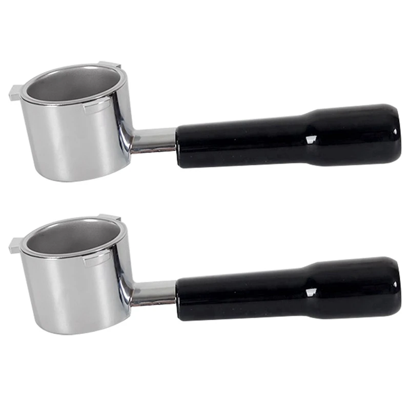 2X51 мм бездонный портафильтр для кофе для Delonghi 9 серии EC9335 EC9665 EC9155 Сменная корзина для фильтра Инструменты для бариста
2X51 мм бездонный портафильтр для кофе для Delonghi 9 серии EC9335 EC9665 EC9155 Сменная корзина для фильтра Инструменты для бариста