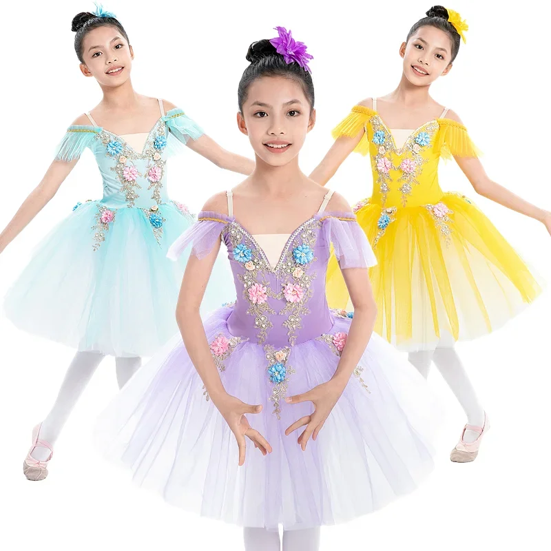 Children's Ballet Skirt, Girls' Dance Skirt, Ballet jumpsuit, Children's Dance Skirt, Group Program Performance Clothing
Children's Ballet Skirt, Girls' Dance Skirt, Ballet jumpsuit, Children's Dance Skirt, Group Program Performance Clothing