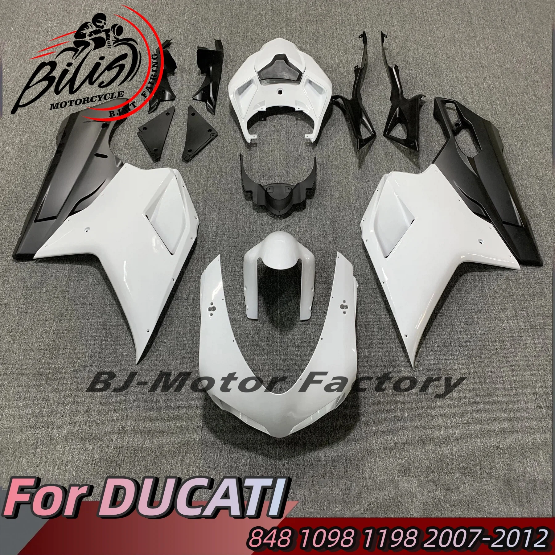 For Ducati 848 1098 1198 2007-2012 Motorcycle Fairing Kits Full Surround Fairing Conversion Kit Fairing Accessories
For Ducati 848 1098 1198 2007-2012 Motorcycle Fairing Kits Full Surround Fairing Conversion Kit Fairing Accessories