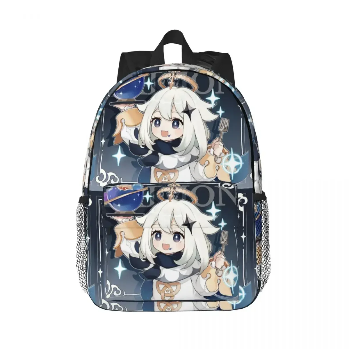 Genshin Impact Paimon Официальный рюкзак с произведениями искусства на день рождения, Лидер продаж, рюкзак для мальчиков и девочек, сумка для книг, сумка на плечо для мужчин и женщин, школьная сумка
Genshin Impact Paimon Официальный рюкзак с произведениями искусства на день рождения, Лидер продаж, рюкзак для мальчиков и девочек, сумка для книг, сумка на плечо для мужчин и женщин, школьная сумка