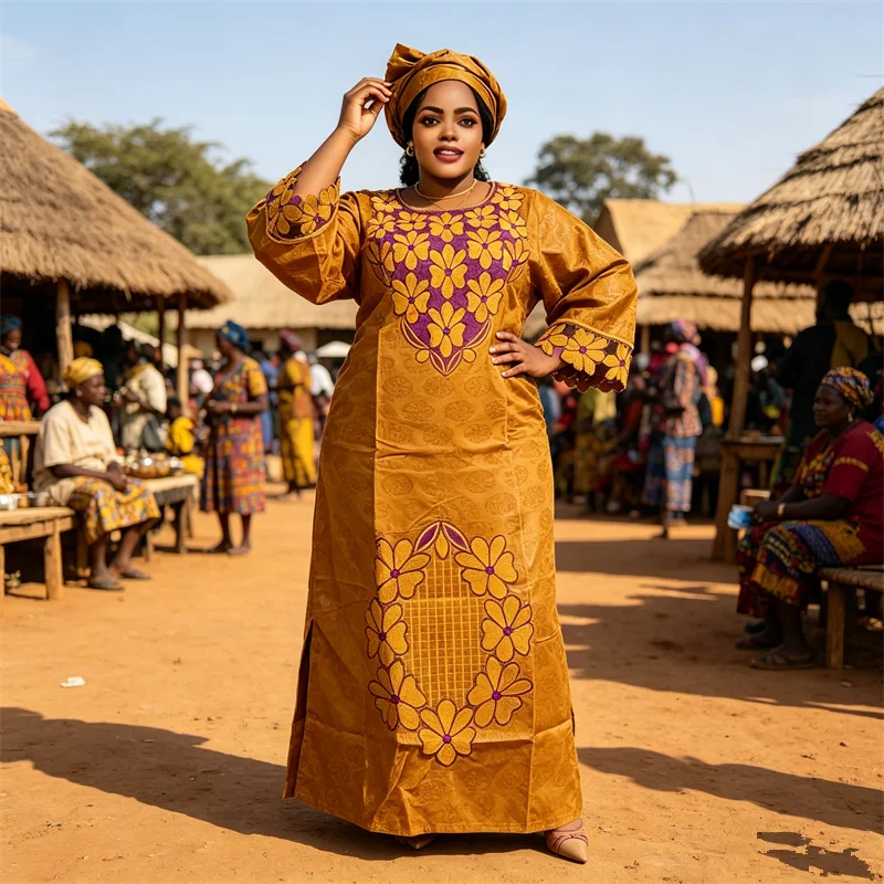 Embroidery African Dresses for Women Hijab Dress Boubou Robe Moreocco Kaftan Ankara Dashiki Africa Clothing Caftan Vestidos Gown
Embroidery African Dresses for Women Hijab Dress Boubou Robe Moreocco Kaftan Ankara Dashiki Africa Clothing Caftan Vestidos Gown