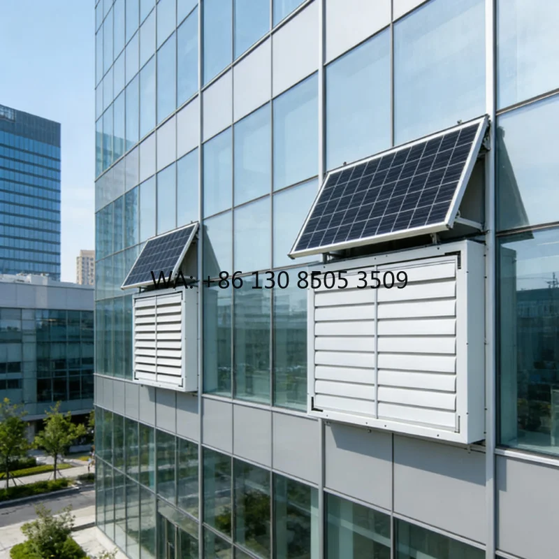 Foshan Manufacturer OEM/ODM Underground Garage Solar Vent Fan Stainless Steel Aluminum Alloy Rust Proof High Power 100-150W Dual
Foshan Manufacturer OEM/ODM Underground Garage Solar Vent Fan Stainless Steel Aluminum Alloy Rust Proof High Power 100-150W Dual