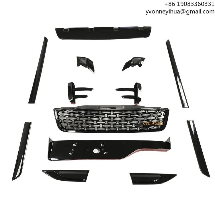 For LAND ROVER DISCOVERY 5 FULL BLACK EDITION TRIM PACK AERO KIT BOUY KIT BUMPER 2016 2017
For LAND ROVER DISCOVERY 5 FULL BLACK EDITION TRIM PACK AERO KIT BOUY KIT BUMPER 2016 2017
