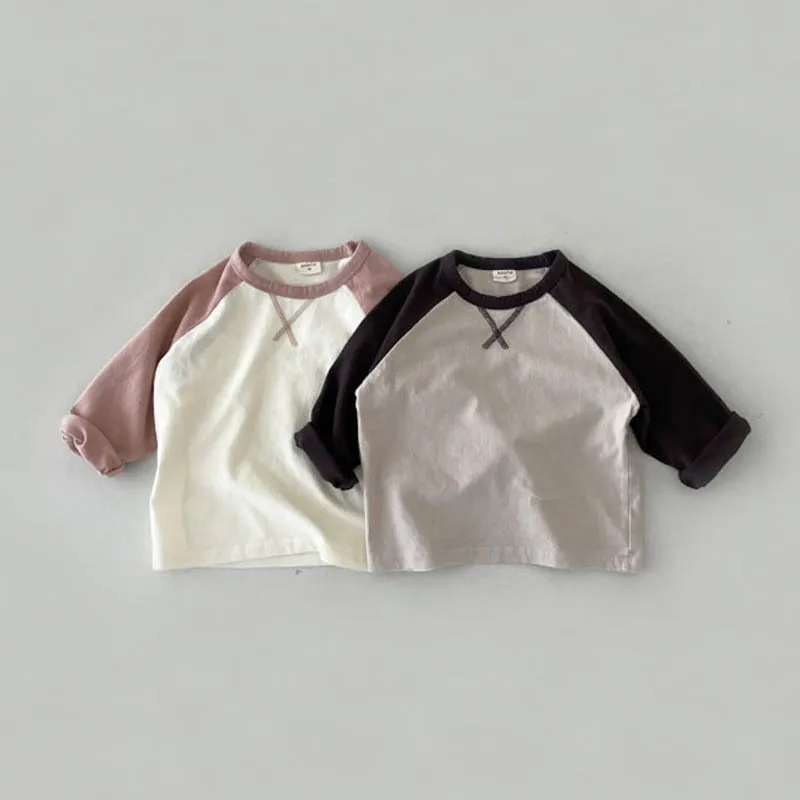 Infant Pure Cotton Long-sleeved TShirt Casual Simple O-neck Tops Boys And Girls Spring Fashion Thin Versatile Tees For Toddler
Infant Pure Cotton Long-sleeved TShirt Casual Simple O-neck Tops Boys And Girls Spring Fashion Thin Versatile Tees For Toddler