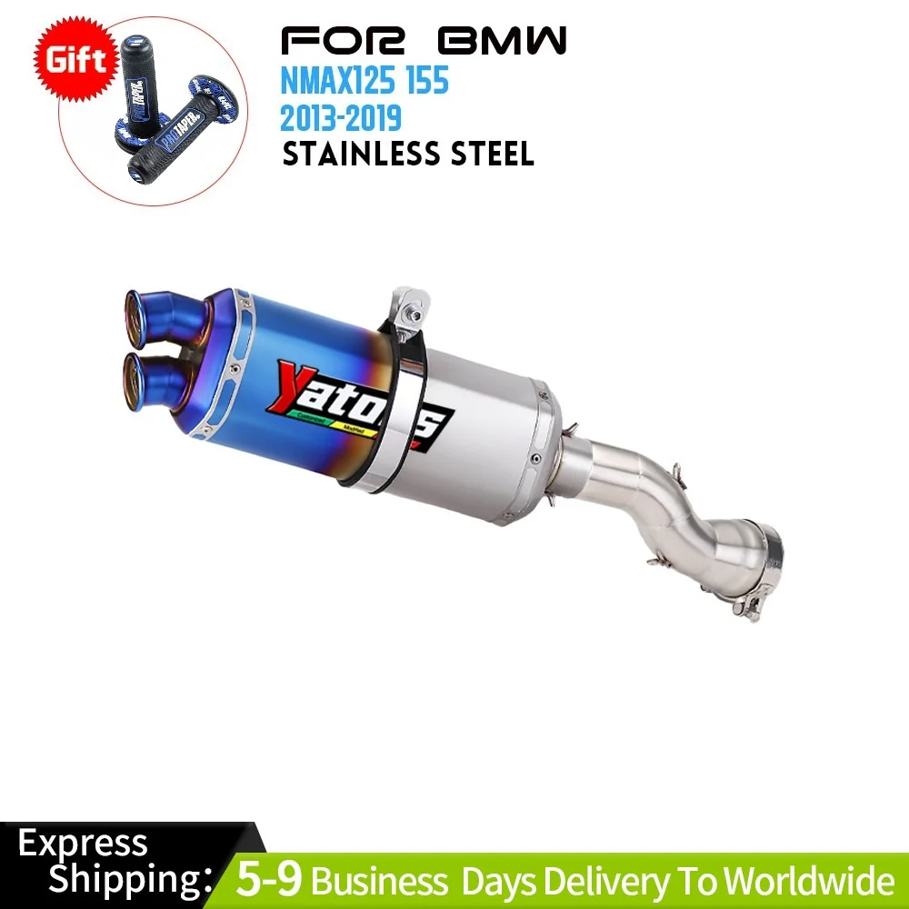 Exhaust System Mid Link Pipe Slip On 51mm Muffler Tips For BMW R1200GS 2013-2019 Exhausts Pipes
Exhaust System Mid Link Pipe Slip On 51mm Muffler Tips For BMW R1200GS 2013-2019 Exhausts Pipes