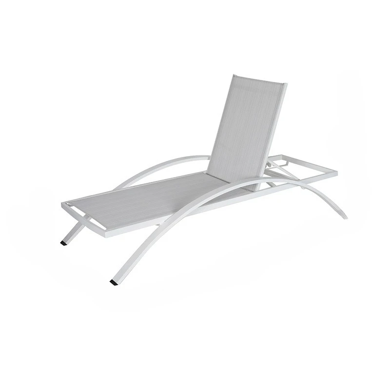 Outdoor aluminum alloy bed open-air waterproof sunscreen beach lounger
Outdoor aluminum alloy bed open-air waterproof sunscreen beach lounger