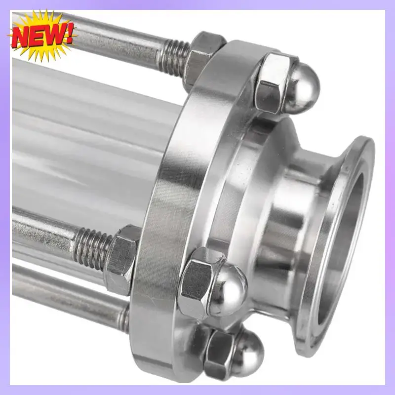 T24C 1.5" Tri Clamp Flow Sight Glass Diopter Fit 38Mm Pipe OD 304 Stainless Steel Straight Pipe Sight Glass
T24C 1.5" Tri Clamp Flow Sight Glass Diopter Fit 38Mm Pipe OD 304 Stainless Steel Straight Pipe Sight Glass