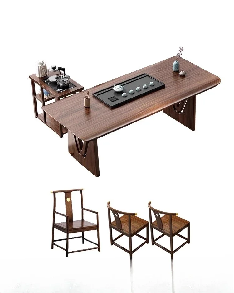 Премиальный новый китайский стиль, современный простой офисный бытовой сухой и влажный чайный столик, встроенный
Премиальный новый китайский стиль, современный простой офисный бытовой сухой и влажный чайный столик, встроенный