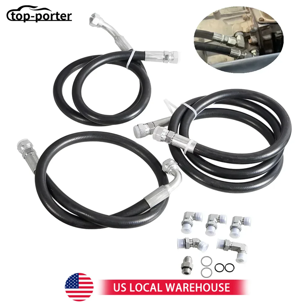 For 06-10 GM GMC Chevy LBZ 6.6L w/Allison Transmission Cooler Pipeline Fittings Adapters Heavy Duty Braided Hose Compatible
For 06-10 GM GMC Chevy LBZ 6.6L w/Allison Transmission Cooler Pipeline Fittings Adapters Heavy Duty Braided Hose Compatible