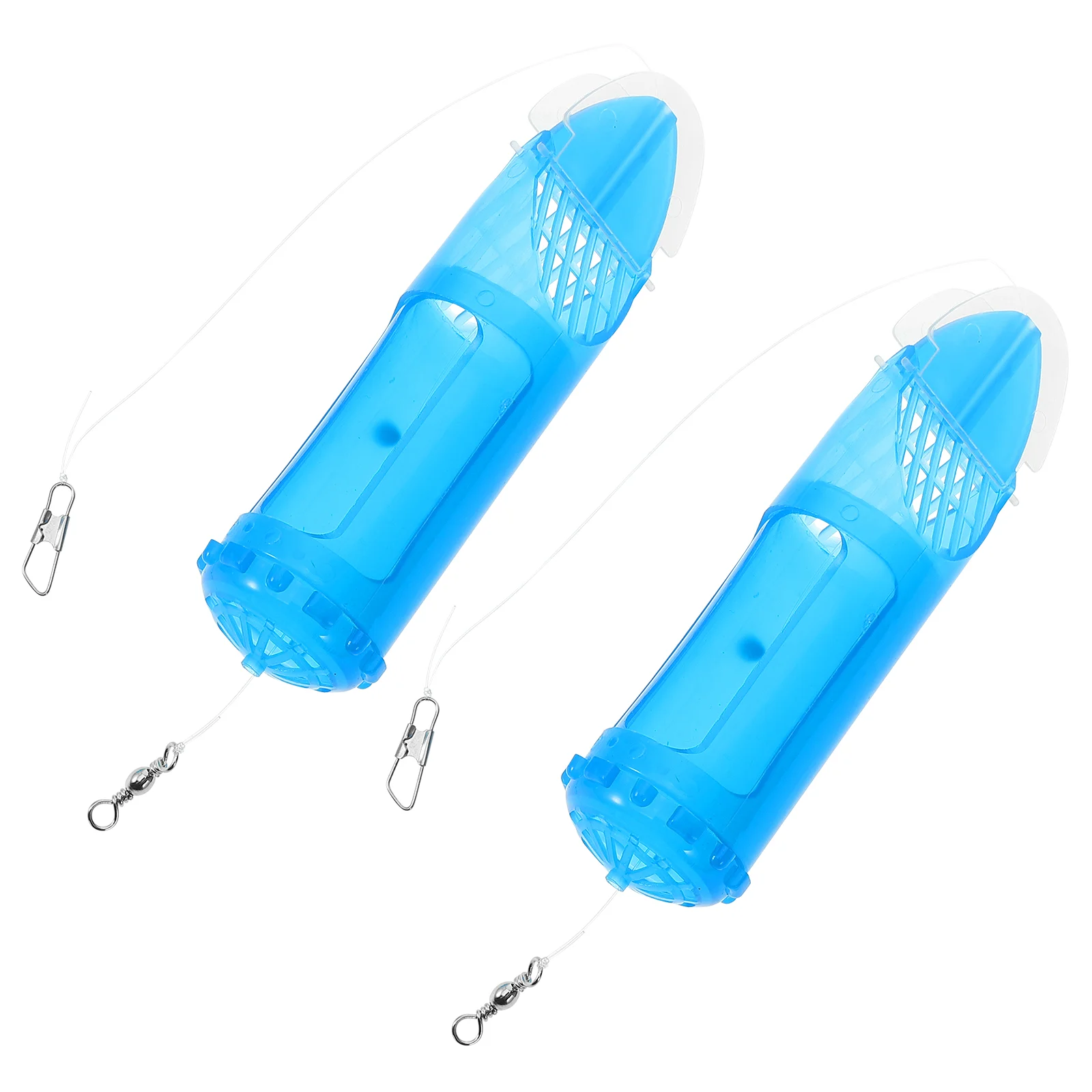 2pcs Rotating Bait Cage 33x129mm Fishing Lure Basket Holder Plastic Stainless Steel Carp Fishing Equipment Hollow Design
2pcs Rotating Bait Cage 33x129mm Fishing Lure Basket Holder Plastic Stainless Steel Carp Fishing Equipment Hollow Design